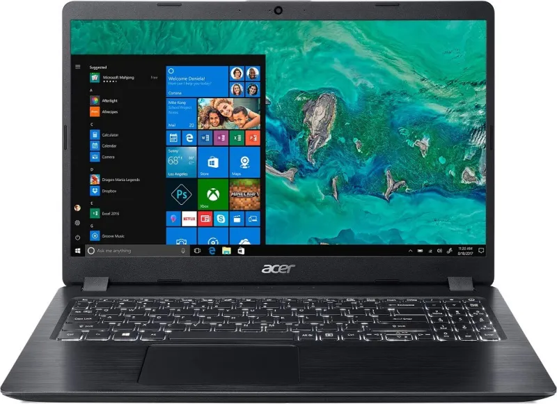 Acer Aspire 5 Slim A515-52 Laptop (7th Gen Core i3/ 4GB/ 256GB SSD/ Win10)