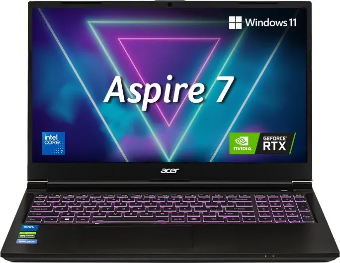 Acer Aspire 7 A715-79G UN.U35SI.008 Gaming Laptop (Intel Core 7 - 240H/ 16GB/ 512GB SSD/ Win11 Home/ 6GB Graph)