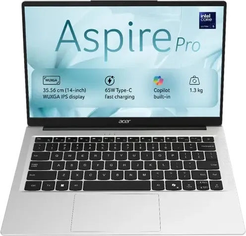 Acer Aspire Pro AP14-55 UN.37SSI.002 Laptop (Intel Core Ultra 5 125H/ 8GB/ 512GB SSD/ Win11 Home)