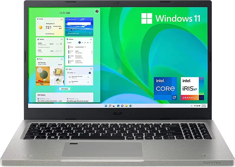Acer Aspire Vero AV15-51-5155 Laptop (11th Gen Core i5/ 16GB/ 512GB SSD/ Win11 Home)