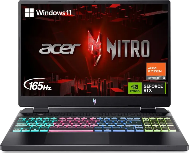 Acer Nitro 16 AN16-41-R5KC Gaming Laptop (AMD Ryzen 9 7940HS/ 16GB/ 1TB SSD/ Win11/ 8GB Graphics)