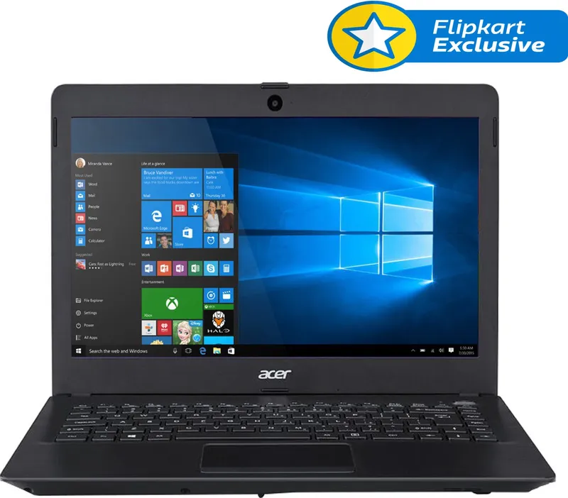 Acer One 14 Z1402-394D (NX.G80SI.012) Laptop (5th Gen Ci3/ 4GB/ 500GB/ Win10)