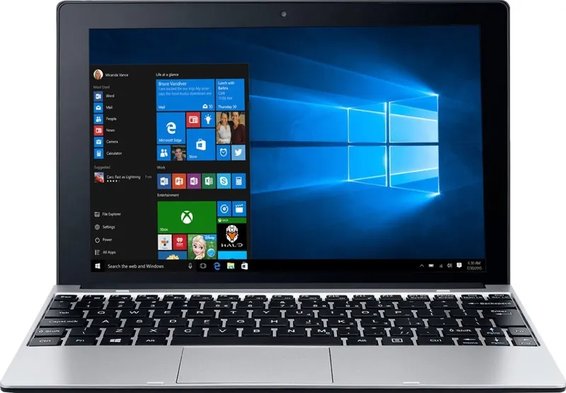 Acer One S1001 (NT.G86SI.002) Laptop (4th Gen Atom Quad Core/ 2GB/ 32GB eMMC/ Win10/ Touch)