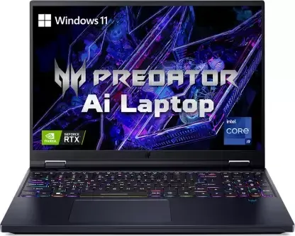 Acer Predator Helios 16 ‎PH16-72 NH.QNXSI.003 Gaming Laptop (14th Gen Core i9/ 16GB/ 1TB SSD/ Win11/ 8GB RTX4070)