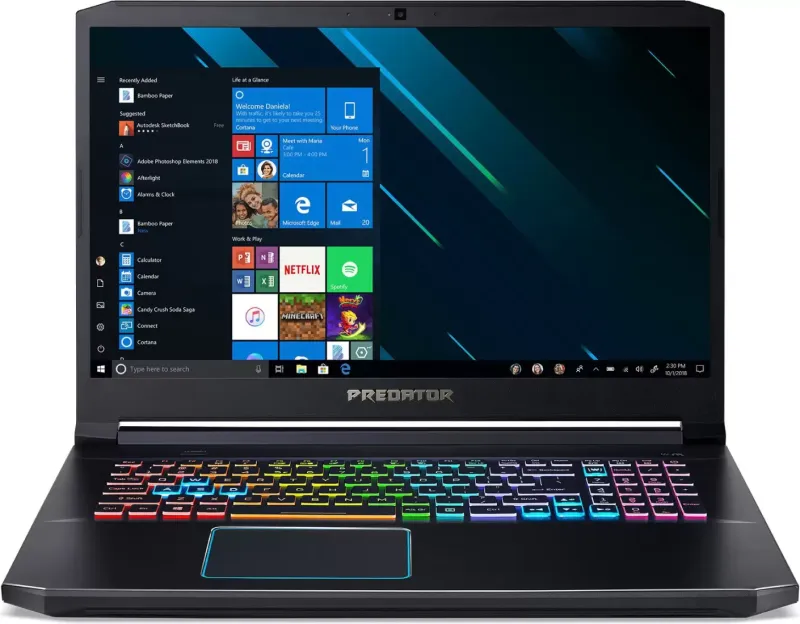 Acer Predator Helios 300 PH315-52 (NH.Q54SI.007) Gaming Laptop (9th Gen Core i5/ 16GB/ 1TB 256GB SSD/ Win10/ 6GB Graph)