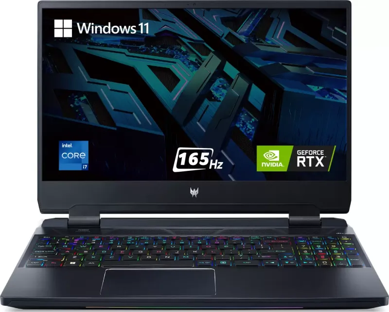 Acer Predator Helios 300 PH315-55 NH.QFTSI.004 Gaming Laptop (12th Gen Core i7/ 16GB/ 1TB SSD/ Win11 Home/ 8GB Graph)