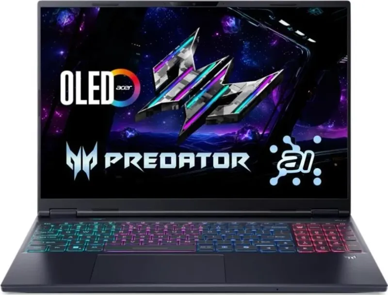 Acer Predator Helios Neo16S PHN16S-71 NH.QXASI.001 Gaming Laptop (Intel Ultra 7 255HX/ 16GB/ 1TB SSD/ Win11/ RTX 5070 8GB Graphics)