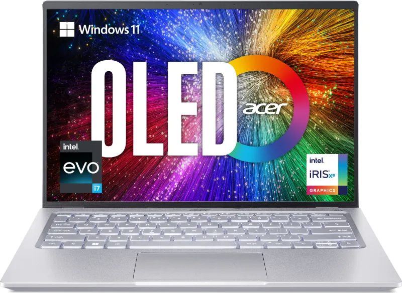 Acer Swift 3 OLED SF314-71 NX.KAVSI.001 Laptop (12th Gen Core i7/ 16GB/ 1TB SSD/ Win11 Home)