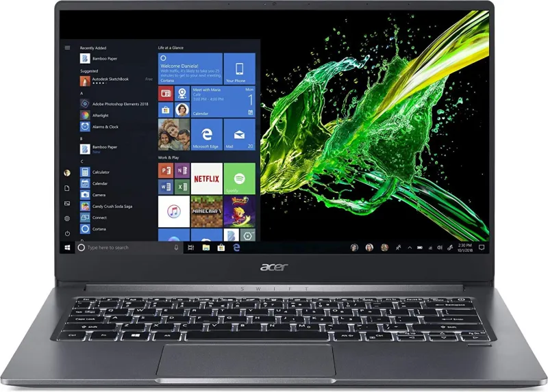Acer Swift 3 SF314-57G (NX.HJEEK.002) Laptop (10th Gen Core i5/ 8GB/ 512GB SSD/ Win10/ 2GB Graph)