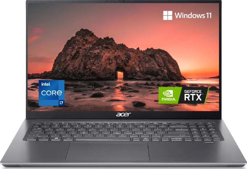 Acer Swift X SFX16-51G NX.AYLSI.001 Laptop (11th Gen Core i7/ 16GB/ 1TB SSD/ Win 11 Home/4GB Graphic)
