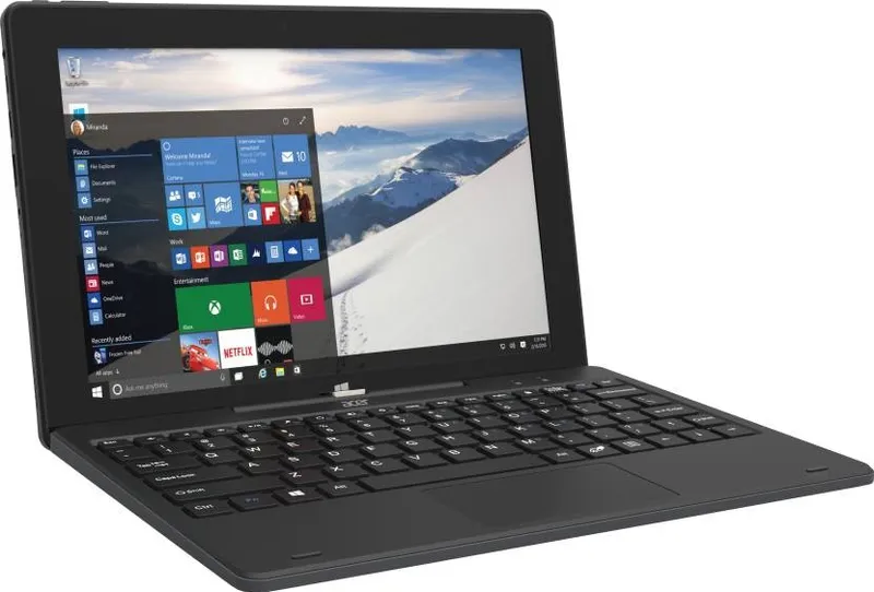Acer Switch One SW110-1CT (UT.709SI.001) Laptop (Atom Quad Core/ 2GB/ 32GB eMMC/ Win10)