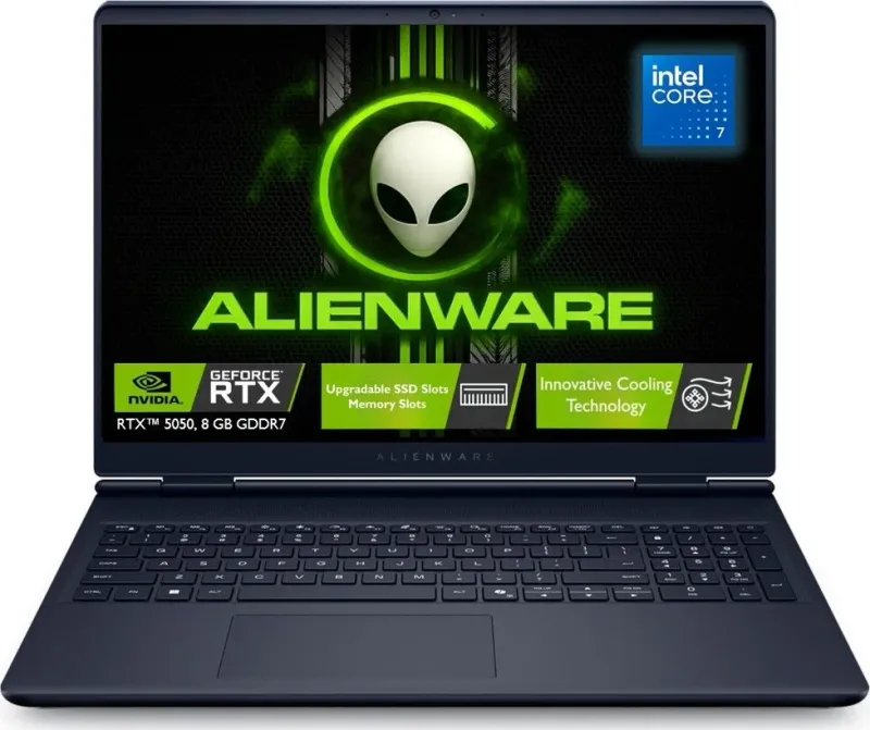 Alienware 16 Aurora OAN1625000801MINO Gaming Laptop (Intel Core 7 240H/ 16GB/ 1TB SSD/ Win 11/ RTX 5050 8GB Graph)