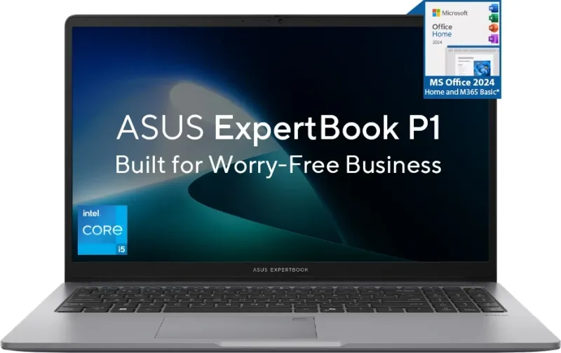 Asus Expertbook P1 P1503CVA-S71075WS Laptop (13th Gen Core i5/ 32GB/ 512GB/ Win11)