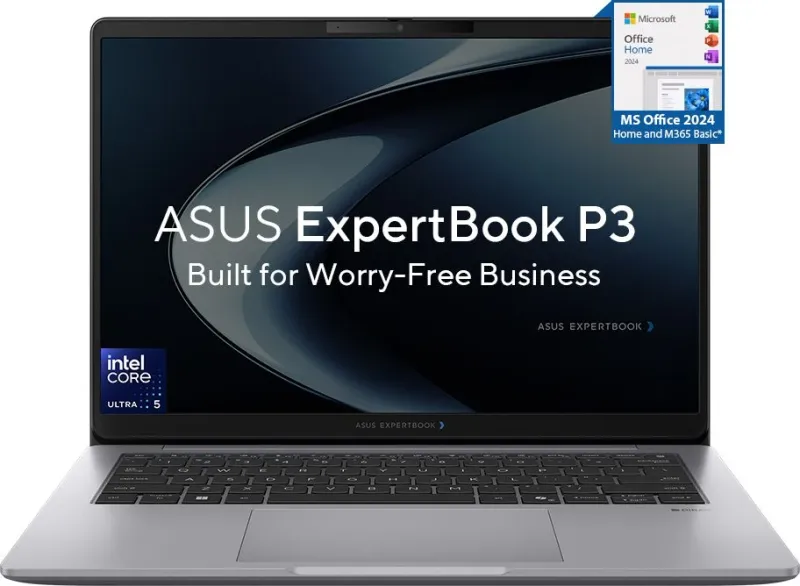 Asus ExpertBook P3 P3406CCAP-LY0128WS Laptop (Intel Core Ultra 5 225H/ 16GB/ 512GB/ Win11)