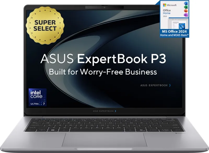 Asus Expertbook P3 P3406CCAP-LY0161WS Laptop (Intel Core Ultra 7 255H/ 16GB/ 512GB/ Win11)