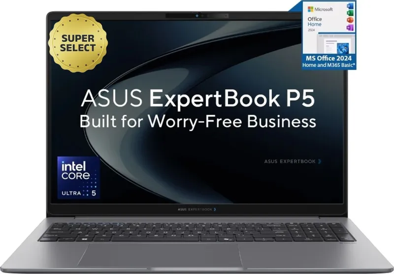 Asus Expertbook P5 P5606CCA-SH0061WS Laptop (Intel Core Ultra 5 225H/ 16GB/ 512GB SSD/ Win11 Home