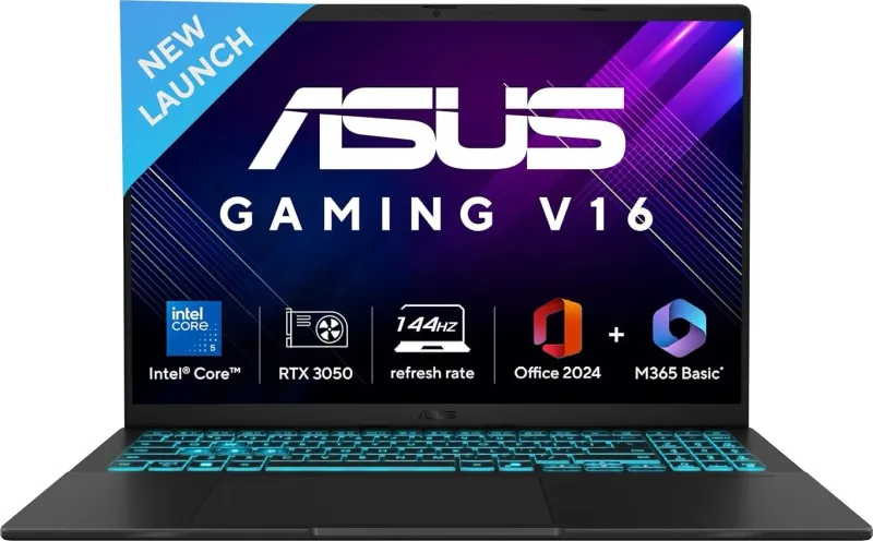 Asus Gaming V16 2025 V3607VJ-RP134WS Laptop (Intel Core 5 210H/ 16GB/ 512GB SSD/ Win11/ 6GB Graph)