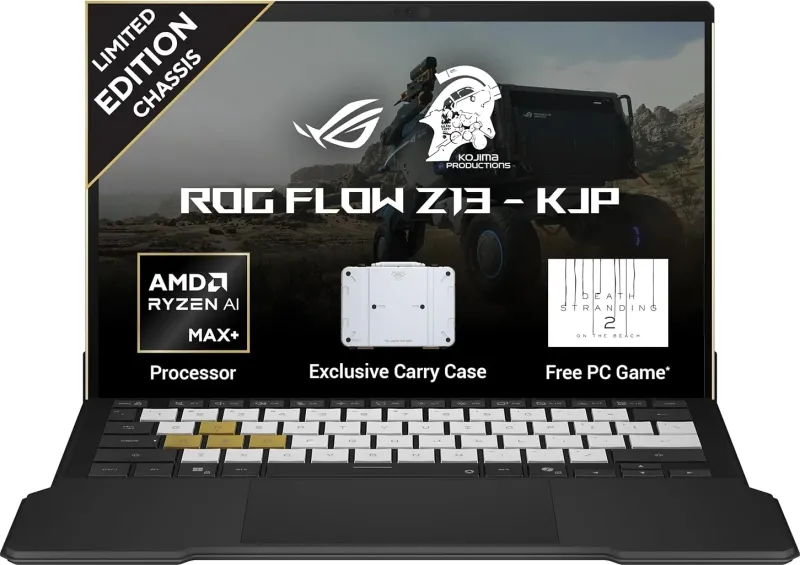 Asus ROG Flow Z13 Kojima Limited Edition GZ302EAC-RU180WS Gaming Laptop (AMD Ryzen AI MAX+ 395/ 128GB/ 1TB SSD/ Win11)