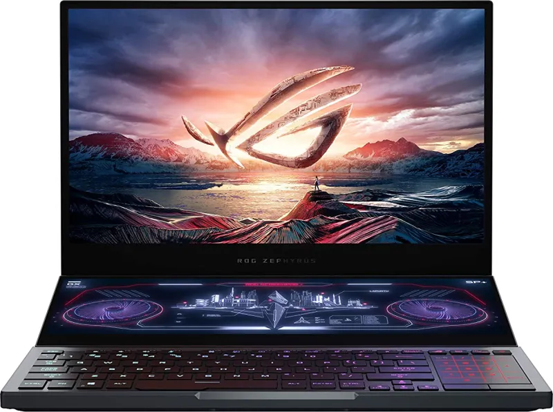 Asus ROG Zephyrus Duo GX550LWS-HF131TS Gaming Laptop (10th Gen Core i7/ 32GB/ 2TB SSD/ Win10 Home/ 8GB Graph)