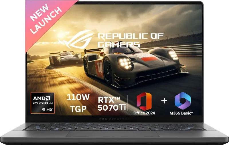 Asus ROG Zephyrus G14 GA403WR-QS123WS Gaming Laptop (AMD Ryzen AI 9 HX 370/ 32GB/ 2TB SSD/ Win11/ 12GB Graph)