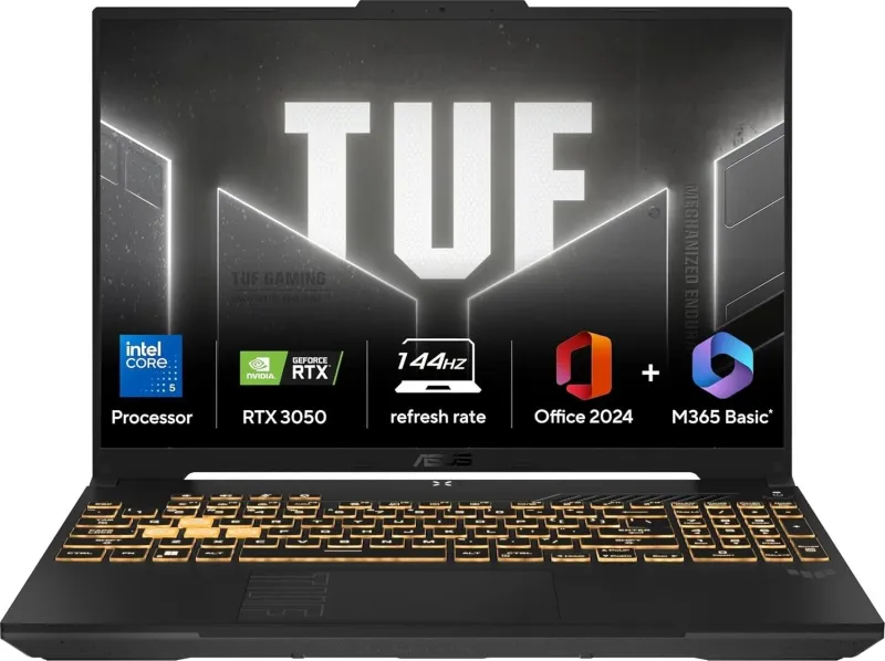 Asus TUF Gaming F16 FX607VJB-RL215WS Laptop (Intel Core 5 210H/ 16GB/ 1TB SSD/ Win11/ 6GB Graph)
