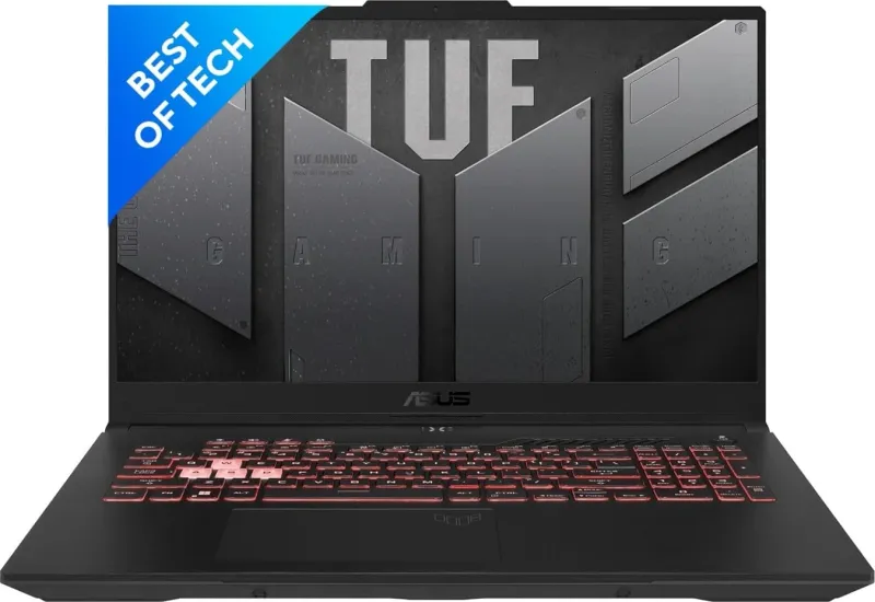 Asus TUF Gaming F17 FX707ZC4-HX048WS Gaming Laptop (12th Gen Core i5/ 8GB/ 512GB SSD/ Win11/ 4GB Graph)