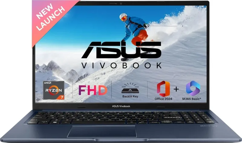 Asus Vivobook 15 M1502YA-BQ989WS Laptop (AMD Ryzen 7 7730U/ 16GB/ 512GB SSD/ Win11)