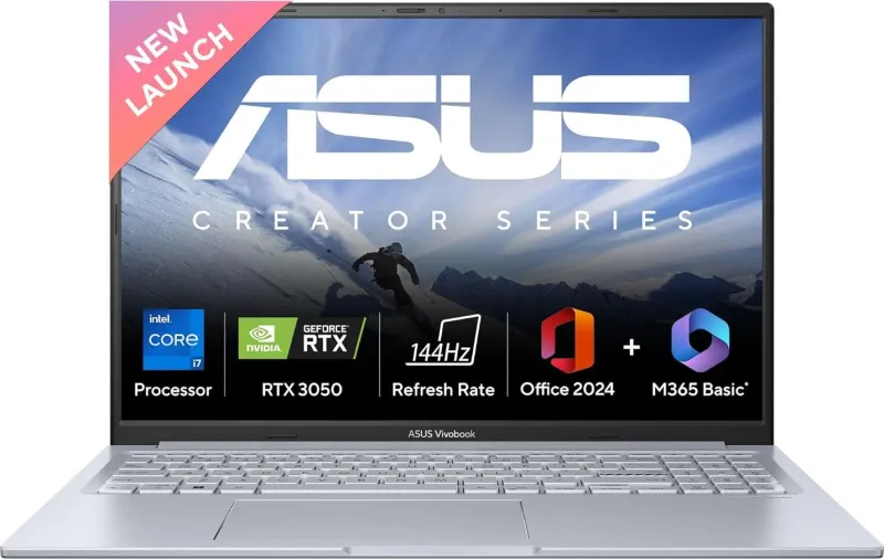 Asus Vivobook 16X K3605VC-RP492WS Laptop (13th Gen Core i7/ 16GB/ 512GB SSD/ Win11 Home/ 4GB Graph)