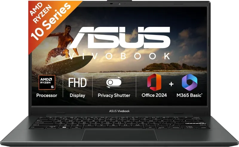 Asus Vivobook Go 14 2026 E1404FA-EB1415WS Laptop (AMD Ryzen 5 40/ 8GB/ 512GB SSD/ Win11 Home)