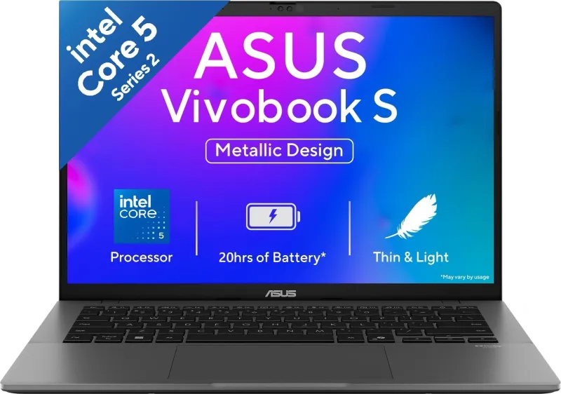 Asus Vivobook S14 2025 S3407VA-LY080WS Laptop (Intel Core 5 210H/ 16GB/ 512GB SSD/ Win11 Home)