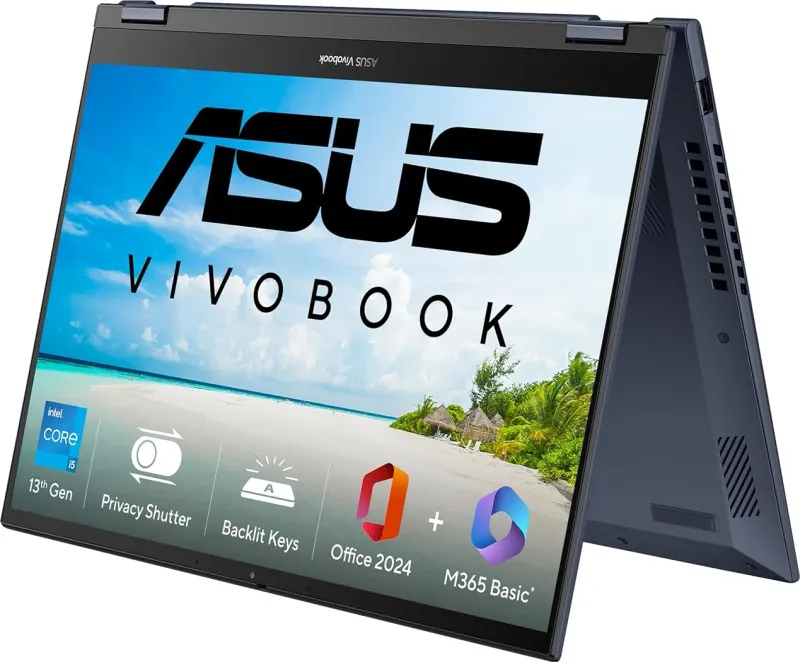 Asus Vivobook S14 Flip 2025 TP3402VAO-LZ619WS Laptop (13th Gen Core i5/ 16GB/ 512GB SSD/ Win11 Home)
