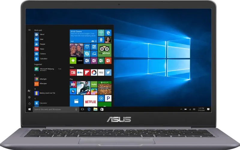 Asus VivoBook S14 S410UA-EB367T Laptop (8th Gen Ci7/ 8GB/ 1TB 256GB SSD/ Win10 Home)