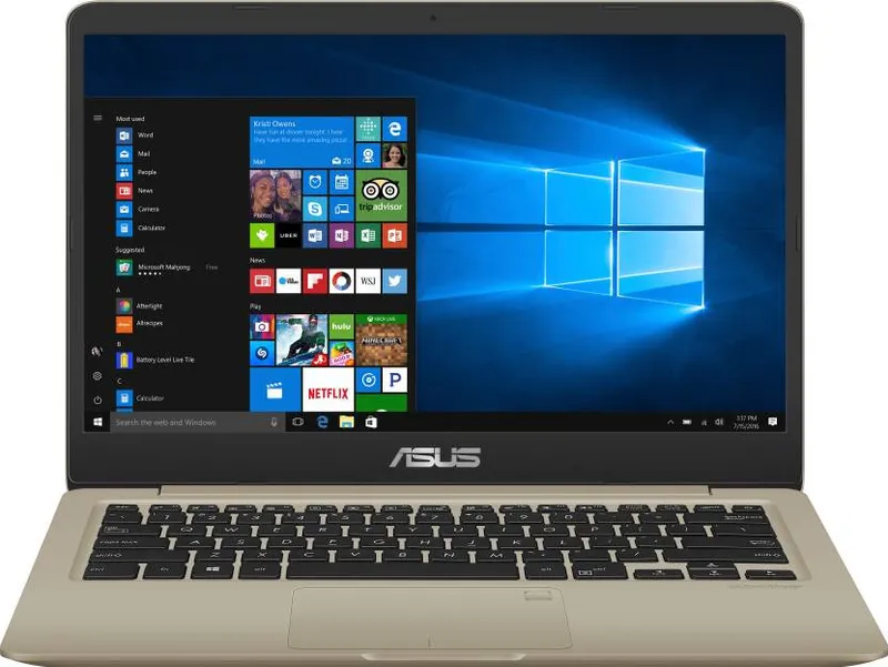 Asus VivoBook S410UA-EB113T Laptop (8th Gen Ci5/ 8GB/ 1TB HDD 128GB SSD/ Win10 Home)