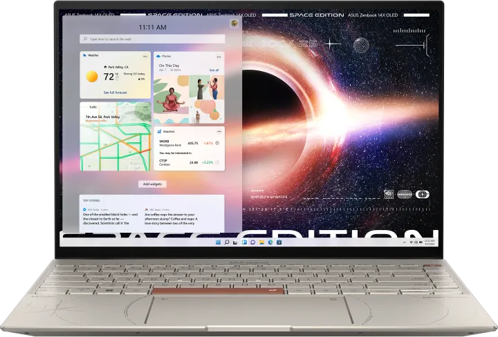 Asus Zenbook 14X OLED Space Edition UX5401ZAS-KN901WS Laptop (12th Gen Core i9/ 32GB/ 1TB SSD/ Win11)