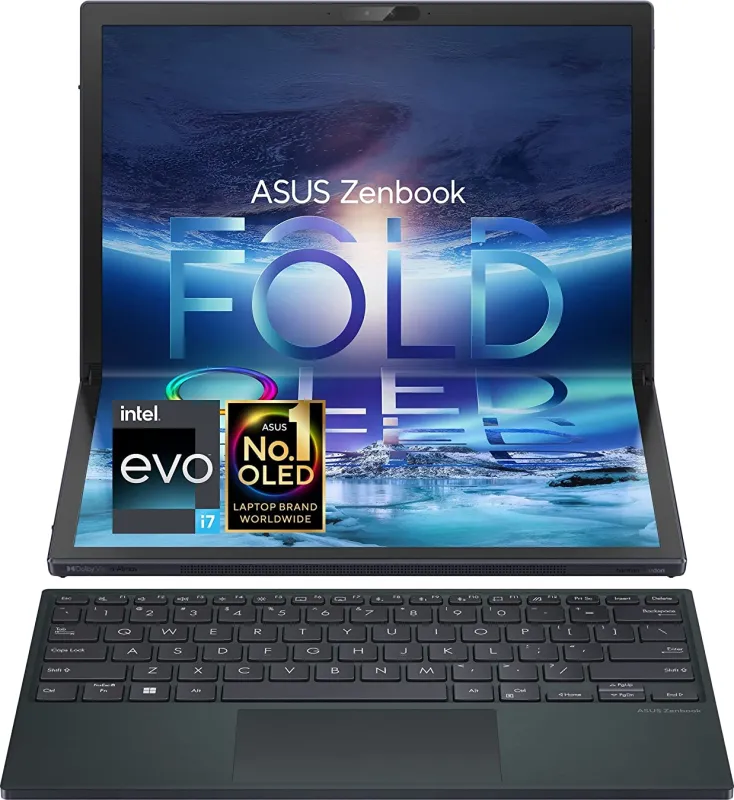 Asus Zenbook 17 Fold UX9702AA-MD023WS Laptop (12th Gen Core i7/ 16GB/ 1TB SSD/ Win11 Home)