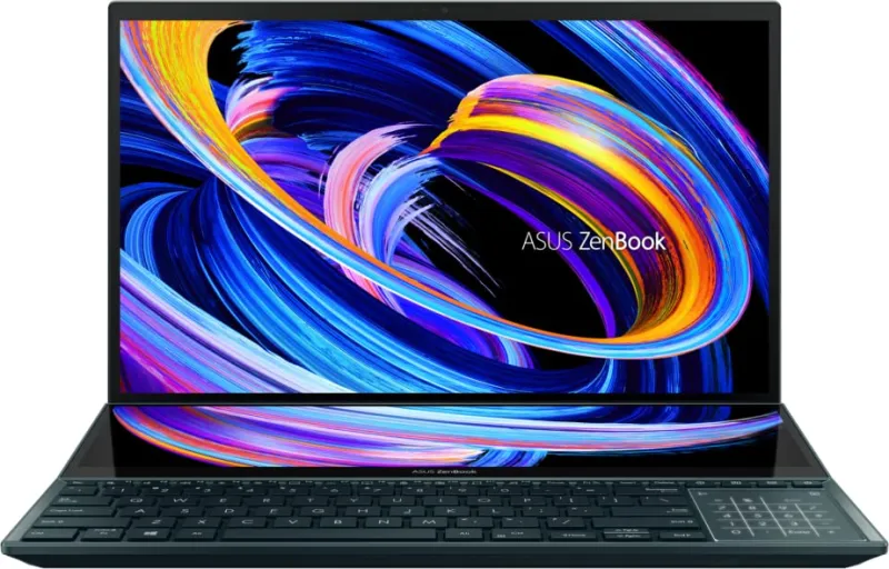 Asus ZenBook Pro Duo 15 OLED 2021 UX582HM-H701WS Laptop (11th Gen Core i7/ 16GB/ 1TB SSD/ Win11 Home/ 6GB Graph)