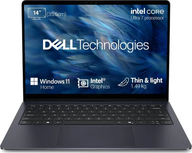Dell 14 DS14260 2026 AI Powered Laptop (Intel Core Ultra 7 355/ 16GB/ 512GB SSD/ Win11)
