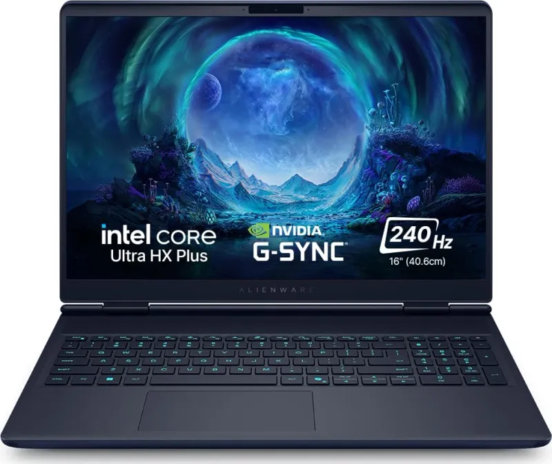 Dell Alienware Aurora 16X Gaming Lapto (Intel Core Ultra 9 290HX Plus/ 16GB/ 1TB SSD/ Win 11/ RTX 5060 8GB Graph)