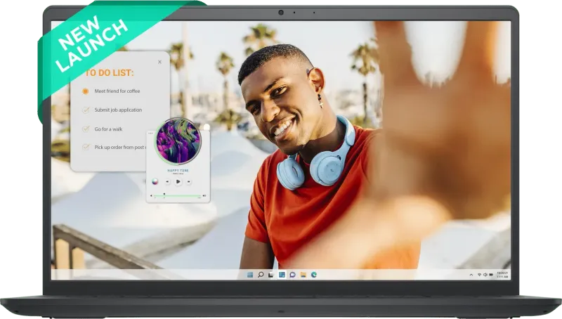 Dell DC15255 Laptop (AMD Ryzen 5-7520U/ 8GB/ 512GB SSD/ Win11)