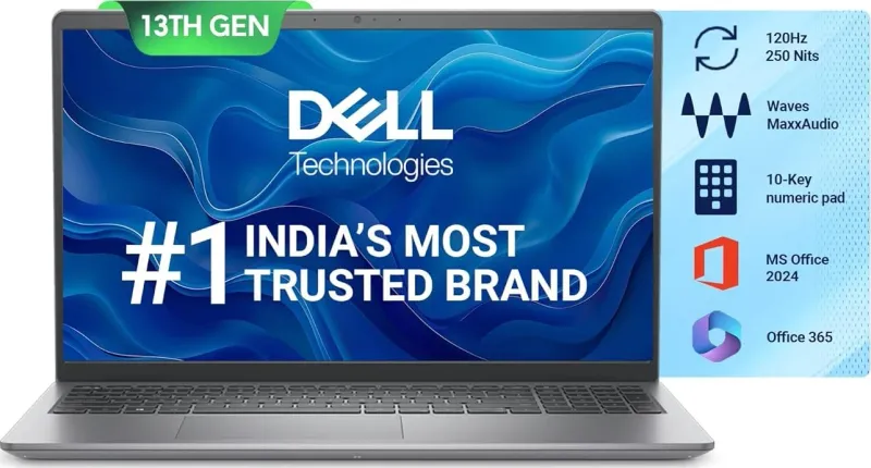 Dell Vostro 3520 Laptop (13th Gen Core i3/ 16GB/ 512GB SSD/ Win11)