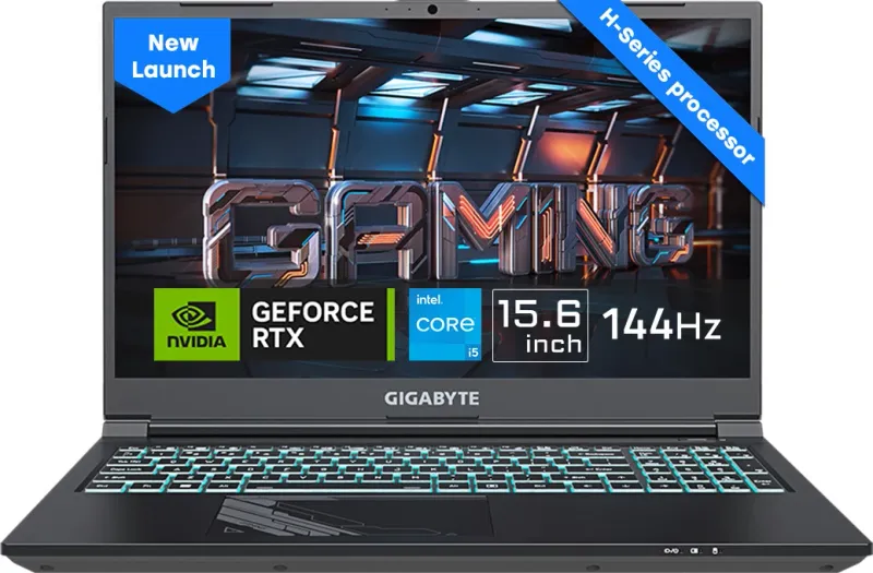 Gigabyte G5 MF-G2IN313SH Laptop (12th Gen Core i7/ 16GB/ 512GB SSD/ Win11 Home/ 6GB Graph)