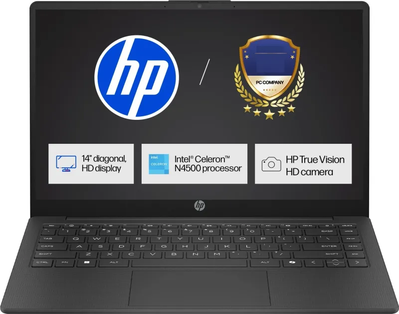 HP 14s-dq3141TU Laptop (Intel Celeron N4500/ 8GB/ 512GB SSD/ Win11 Home)