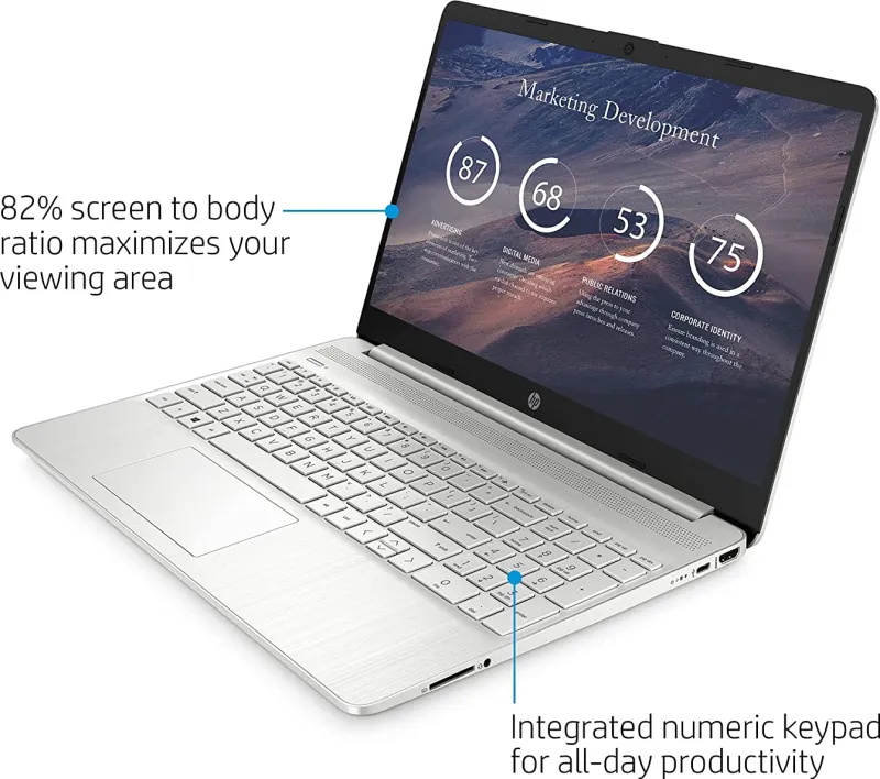 HP 15-ef2127wm Laptop (Ryzen 5 5500U/ 16GB/ 512GB SSD/ Win10 Pro)
