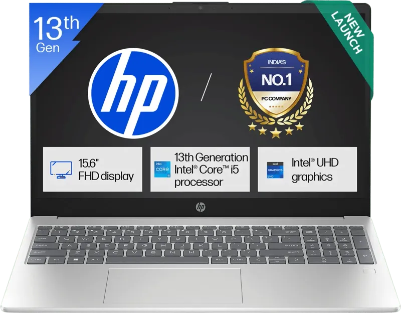 HP 15-fr0049TU Laptop (13th Gen Core i5/ 16GB/ 512GB SSD/ Win11 Home)
