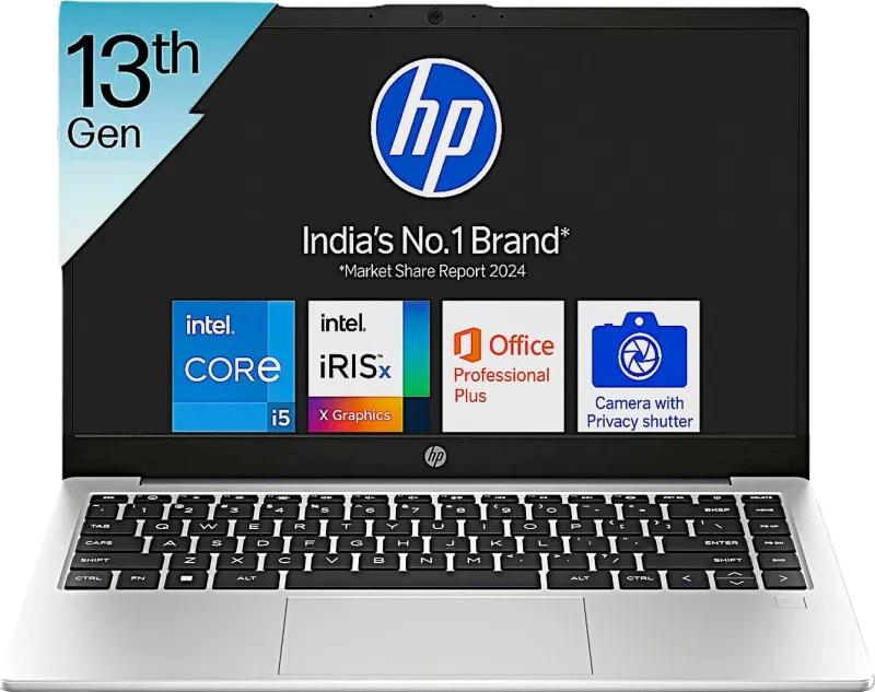 HP 240 G10 BE5S0PT Laptop (13th Gen Core i5/ 16GB/ 1TB SSD/ Win 11)