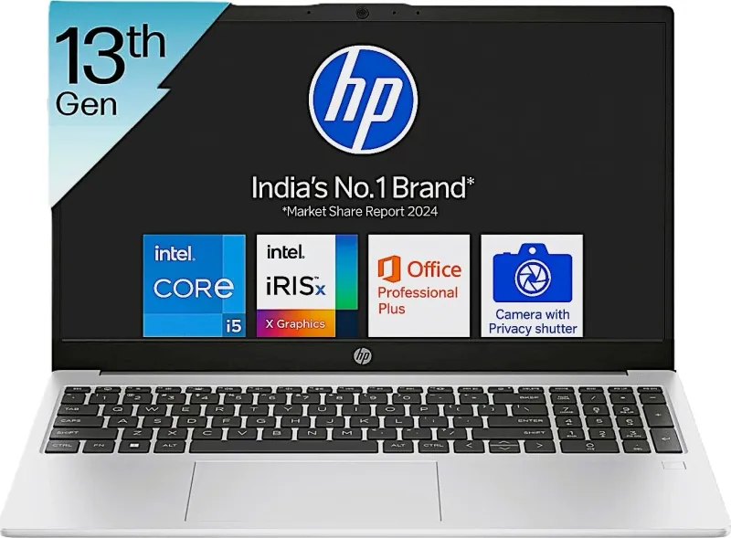 HP 250 G10 BJ3R8AT Laptop (13th Gen Core i5/ 32GB/ 512GB SSD/ Win11)