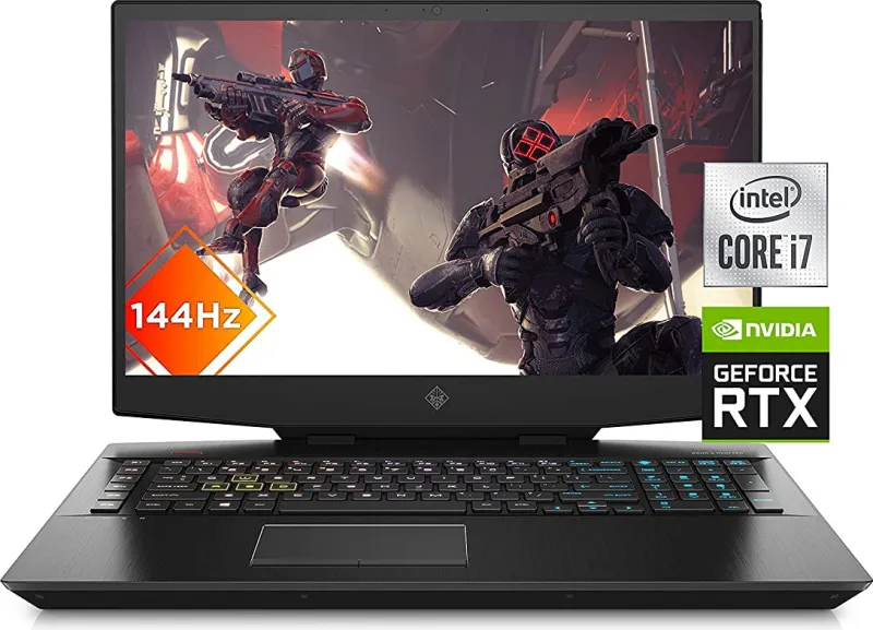 HP Omen 17-cb1080nr Laptop (10th Gen Core i7/ 16GB/ 512GB SSD/ Win10/ 8GB Graph)