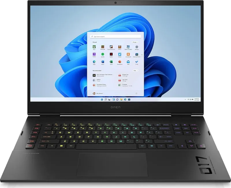 HP Omen 17-cm2027TX Gaming Laptop (13th Gen Core i7/ 16GB RAM/ 1TB SSD/ Win 11/ 8GB Graphics)