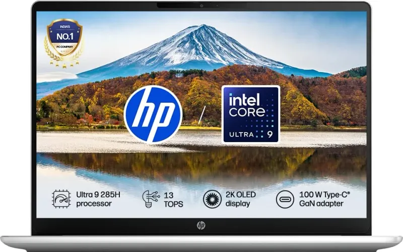 HP OmniBook 3 16-bu0273TU OLED AI Laptop (Intel Core Ultra 9 285H/ 16GB/ 1TB SSD/ Win11 Home)