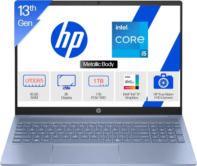 HP OmniBook 5 16-ba1124tu Laptop (13th Gen Core i5/ 16GB/ 1TB SSD/ Win11)
